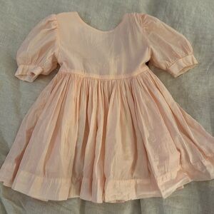 Morley POWDER PINK URSULA LUREX DRESS
